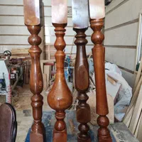 خراطی پایه نرده رنگ کاری نرده. درب. بدون واسطه