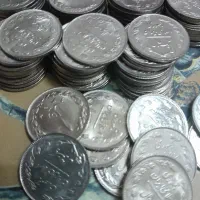 تعدادی سکه یک ریالی جمهوری بسیار با کیفیت