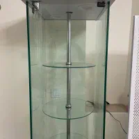 ویترین گردان شیشه ای