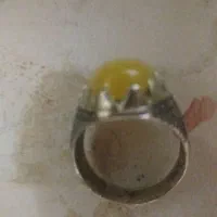 انگشتر نقره ای