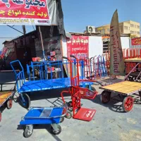 چرخ دستی حمل نفر گاری چهار چرخ سالمند پله