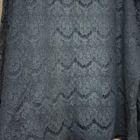 شومیز تمام دانتل مشکی سایز ۴۴