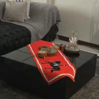 میز وسط مربع مشکی تمام شیشه|مبلمان خانگی و میز عسلی|تهران,  امام زاده قاسم (نیاوران)|دیوار