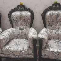 مبل استیل ۹ نفره|مبلمان خانگی و میز عسلی|قم, شهرک توانیر|دیوار