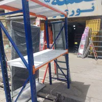 قفسه ایزی راک پایه آبی بازو نارنجی