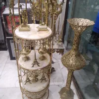 استند گل گلدان برنزی|گل مصنوعی|همدان, |دیوار