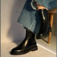 بوت مشکی ساده