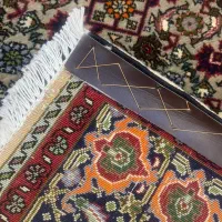 فرش دستباف (بساک) ۵ متری بیجار اعلا ۵۰ رج کرک|فرش|مشکین‌دشت, |دیوار