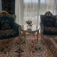 مبل استیل هفت نفره|مبلمان خانگی و میز عسلی|چمستان, |دیوار