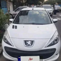 پژو۲۰۷استثنایی بسیار سالم بی رنگ مدل آخر ۹۵