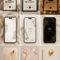 طراحی اختصاصی کارت، تابلو و دعوت‌نامه دیجیتال