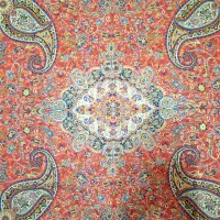 رومیزی ترمه حسینی یزد طرح سالار