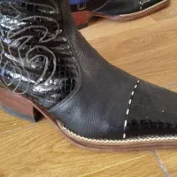 پوتین مردانه تمام چرم تبریز|کیف، کفش، کمربند|رشت, یخسازی|دیوار