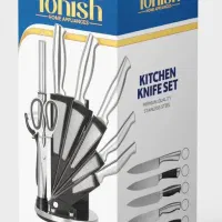 سرویس چاقو 9پارچه بسیار تیز|ظروف سرو و پذیرایی|کرمان, |دیوار