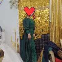 لباس مجلسی بسیار زیبابا پارچه سنگین|لباس|محمدشهر, محمدشهر|دیوار