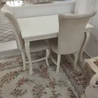 میز ناهار خوری ۴نفره|میز و صندلی غذاخوری|مشهد, گاز|دیوار