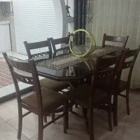 میز غذاخوری|میز و صندلی غذاخوری|قروه, |دیوار