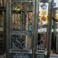 صنایع فلزی ساخت درب و پنجره طرح دار..