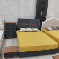 تخت و سرویس دو نفره|تخت و سرویس خواب|کرمانشاه, |دیوار