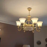 لوستر 6 شاخه طرح خاص