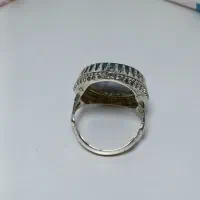 انگشتر نقره عقیق سبز طبیعی|جواهرات|تهران, امام زاده حسن|دیوار