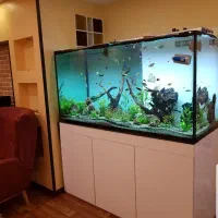 آکواریم ماهی سایز 80*80*160 خرمدشت