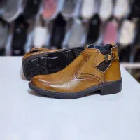 انواع نیم بوت چرم طبیعی مردانه|کیف، کفش، کمربند|اصفهان, تخت فولاد|دیوار