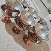 12 عدد پیاله مسی