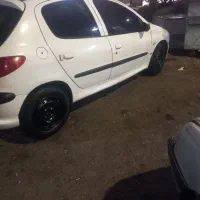 پژو۲۰۶تیپ ۲کامل رنگ|خودرو سواری و وانت|اندیمشک, |دیوار