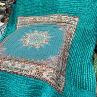 لحاف کرسی دست دوز|رختخواب، بالش، پتو|اصفهان, سرچشمه|دیوار