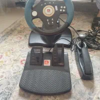 فرمان گیم برای کامپیوتر همراه پدال و دنده|کنسول، بازی ویدئویی و آنلاین|لاهیجان, کوی آزادگان|دیوار