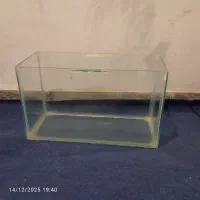 یک عدد آکواریوم شیشه‌ای|ماهی|ملایر, |دیوار