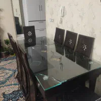 میز ناهارخوری|میز و صندلی غذاخوری|صدرا-فارس, فاز ۲|دیوار