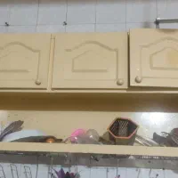 کابینت فلزی به همراه سینک با تخفیف|مصالح و تجهیزات ساختمان|بم, |دیوار