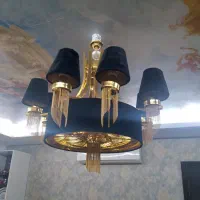 لوستر ۸ شاخه|لوستر و چراغ آویز|طرقبه, |دیوار