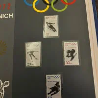 البوم تمبر المپیک۱۹۷۲مونیخ و آپولو۱۱ آپادانا|کلکسیون سکه، تمبر، اسکناس|تهران, پردیسان|دیوار