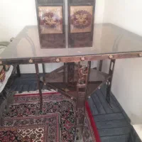 میزنهارخوری فرفورژه با۲صندلی