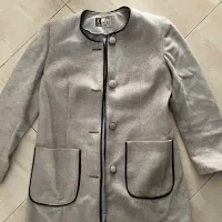 پالتو آستر دار سایز ۳۸ کم کارکرد|لباس|ساری, |دیوار