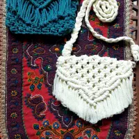 دیوارکوب مکرومه|صنایع دستی و سایر لوازم تزئینی|زرند, |دیوار