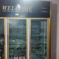 یخچال و فریزر مغازه ای و قفسه و ترازو استند