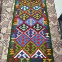 انواع گلیم های دست بافت|گلیم، جاجیم، گبه|کرمانشاه, |دیوار