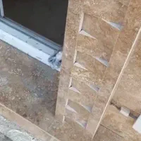 نما موزاییک پله نرده سنگی