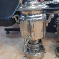 ۲،سماورنفتی بزرگ وکوچک و عتیقه بیش ازنیم قرن سالم