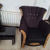 مبل هفت نفره و میز و عسلی|مبلمان خانگی و میز عسلی|مهاجران, |دیوار