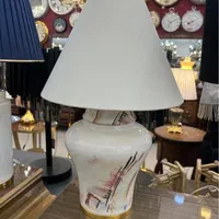آباژور رومیزی ایستاده هرمس فلای فرانسوی سرامیکی|چراغ خواب و آباژور|مشهد, شهرک رازی (شهرک غرب)|دیوار