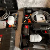 کارواش شارژی 72ولت پر قدرت+باکس حمل+شلنگ۵متری|سایر لوازم برقی|قشم, |دیوار