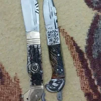 فروش دو عدد چاقو اصل زنجان در حد کوار|کوهنوردی و کمپینگ|شیراز, گل سرخ|دیوار