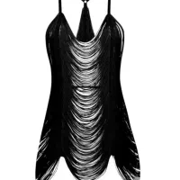 لباس خواب زنانه مدل ریش ریش