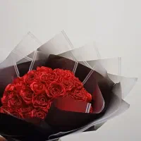 گل ربانی 40شاخه فول شاین با کاغذبه قیمت پیشنهادی