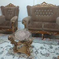 مبل ۷ نفره درحد نو|مبلمان خانگی و میز عسلی|تویسرکان, |دیوار